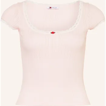 Tommy Jeans Dámské Tričko, světle růžová, 36