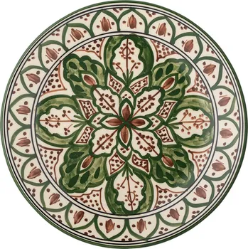 Talíř Bloomingville, Snídaňový talíř Karlie 19 cm zelený - Formadore