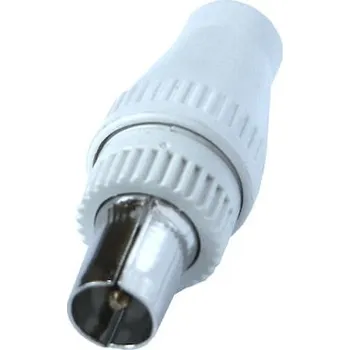 Anténní redukce Solight SSN5500E anténní COAX konektor přímý - typ Itálie, 10ks, sáček