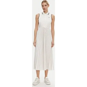 Dámské šaty Tommy Hilfiger Každodenní šaty WW0WW45167 Bílá Regular Fit XXL