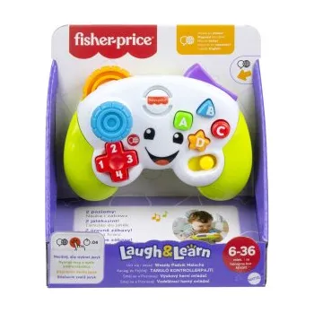 Hračka pro nejmenší Fisher Price Veselý herní ovladač CZ/SK/ENG/HU/PL JFF9