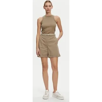 Oblečení a móda Tommy Hilfiger Šortky z materiálu WW0WW42457 Béžová Regular Fit 34