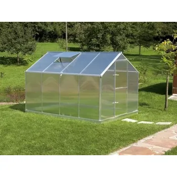 Skleník Gutta Zahradní skleník z polykarbonátu Gardentec F4 3,00 x 2,27 m