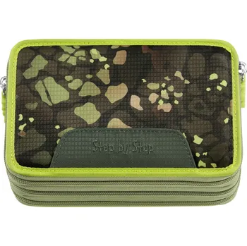 Penál Vybavený třípatrový penál Step by Step XXL - Dino Torex