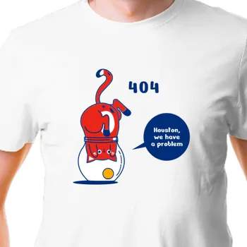 Pánské tričko Tričko  Akce | Triko Error 404