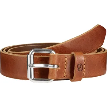 Opasek pásek FJÄLLRÄVEN Singi Belt 2.5 cm, Leather Cognac - 110cm