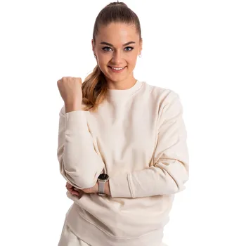 Pánská mikina BrainMax unisex béžová mikina, BIO bavlna Velikost: XL Mikina pro muže i ženy ze 100% BIO bavlny