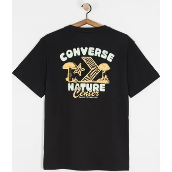 Pánské tričko Converse Cons Nature Center (converse black) M, černá