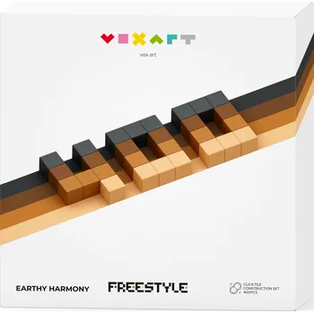 ostatní stavebnice Pixio Voxart - Freestyle 400 - Earthy Harmony, Smart Pixel