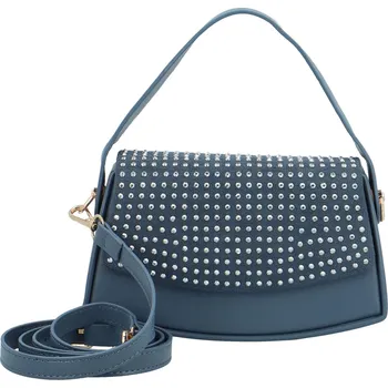Módní dámská koženková kabelka do ruky Dafila, modrá