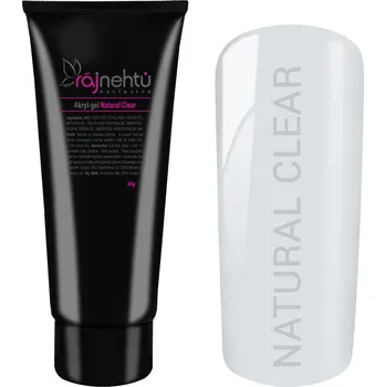 Umělé nehty Ráj nehtů Akryl-gel v tubě - Natural Clear 30g