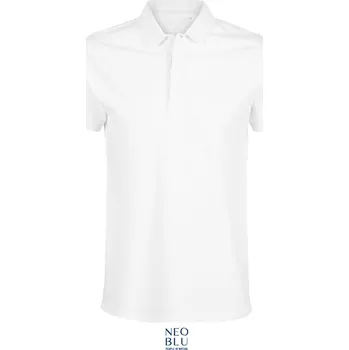 Pánské tričko NEOBLU Polokošile Owen Men, krátký rukáv, pánská COT243188z1514-optic white 4XL Bílá optická