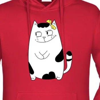 Pánská mikina Mikina Pro páry | Mikina pro zamilované Kočička