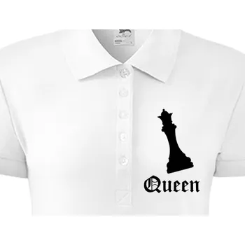 Dámská košile Polokošile Pro páry | Polokošile King and Queen pro ni