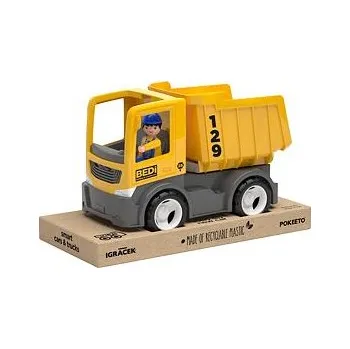 Figurka Efko ECO MultiGO Build - Sklápěčka s řidičem - auto s Igráčkem