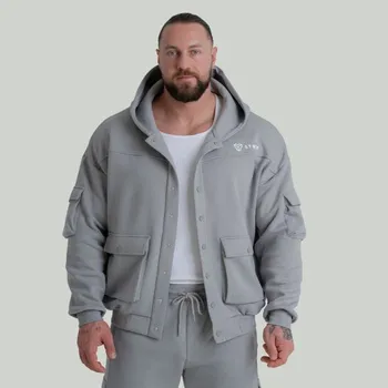 Opasek na cvičení GymBeam Bunda Relaxed ZOA Smoke - STRIX Velikost: S, Barva: Šedá