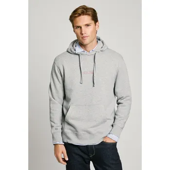 Pánská mikina Pepe Jeans Pánská mikina DEXTER HOODIE Barva: šedá, Velikost: M