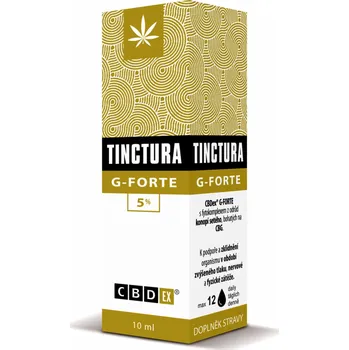 CBD CBDex Tinctura G-FORTE 5% exp, 10ml