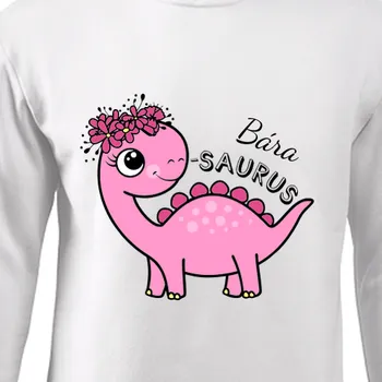 Dámská mikina Mikina | Dětská mikina se jménem Saurus