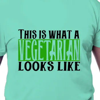 Pánské tričko Tričko Vegetariáni a vegani | Triko Takhle vypadá vegetarian