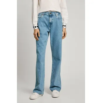 Dámské džíny Pepe Jeans Dámské džíny LOOSE ST JEANS HW HAZEL Barva: denim (odpovídá obrázku), Velikost: W26 L30