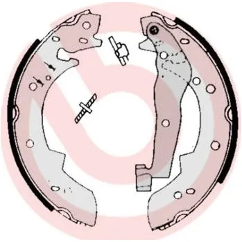 Brzdová čelist Sada brzdových čelistí BREMBO S 68 505