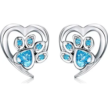 Náušnice Dámské stříbrné náušnice CASSIE Ag 925