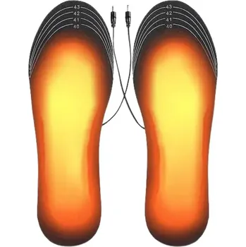 Vložka do bot USB vyhřívací vložky do bot EU 40-46 - černé, 40-46
