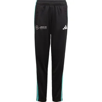 ADIDAS Dětské kalhoty Mercedes AMG PETRONAS FORMULA ONE TEAM DNA 15 LET BÍLÁ|ČERNÁ