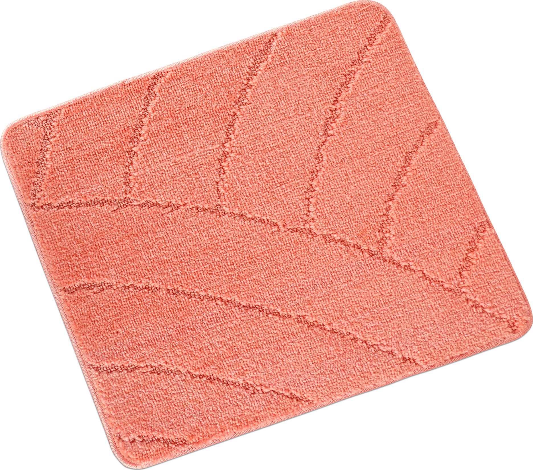 Brotex Předložka před WC 60x50cm Oblouky lososové