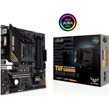 ASUS MB Sc AM4 TUF GAMING A520M-PLUS II, AMD A520, 4xDDR4, 1xDP, 1xHDMI, VGA, mATX