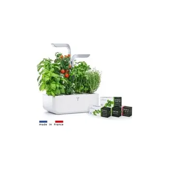 Květináč Véritable SMART - Automatický květináč s regulací osvětlení, bílá