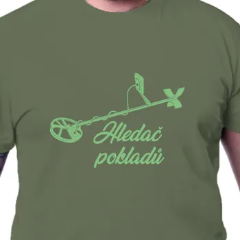 Pánské tričko Tričko Hobby | Tričko Hledač pokladů