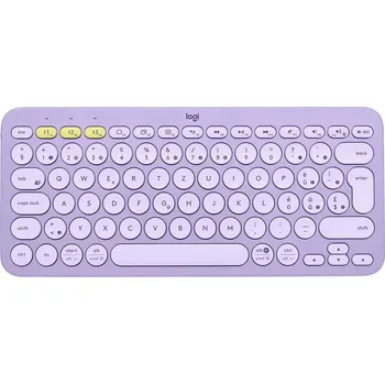 Logitech K380 Multi-Device Bluetooth Keyboard - LAVENDER LEMONADED - CZE-SKY, 920-011166CZS