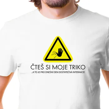 Pánské tričko Tričko Vtipná | Tričko pro introverty