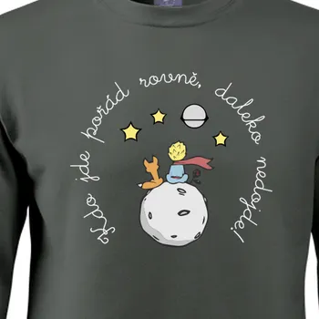 Pánská mikina Mikina Hlášky | Mikina Malý princ