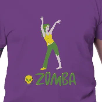 Pánské tričko Tričko Humor | Triko Zomba - cvičení pro mrtvé
