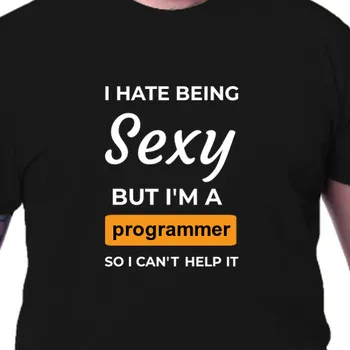 Pánské tričko Tričko IT | Tričko Sexy programátor