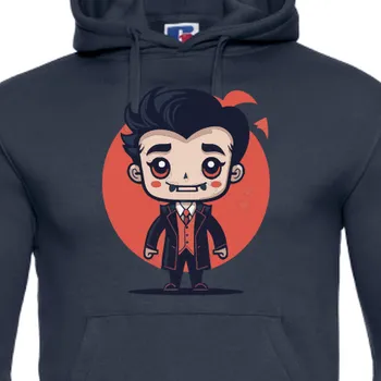 Pánská mikina Mikina Halloween | Haloweenská mikina s upírem