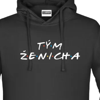 Pánská mikina Mikina Rozlučka se svobodou | Mikina na rozlučku Tým ženicha