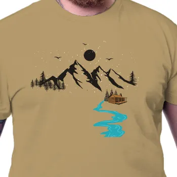 Tričko Cestování | Turistické triko hory