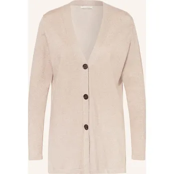 Dámský svetr Lilienfels Dámský Pletený Kardigan S Třpytivou Přízí, zlatá, 36