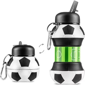 Láhev Skládací lahev na vodu Fotbal 0,55 l