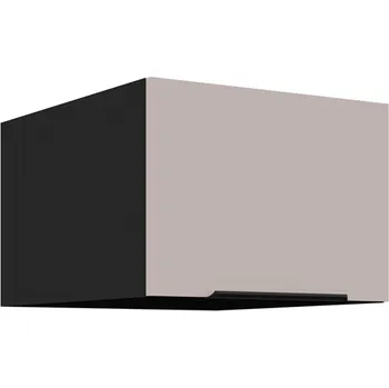 Kuchyňská skříňka Horní skříňka 50 NAGU-36 1F Arona černá matná / kašmír