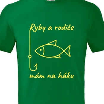 Pánské tričko Tričko Rybáři | Dětské rybářské triko