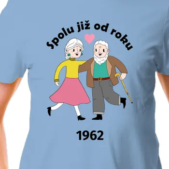 Pánské tričko Tričko Výročí svatby | Tričko Diamantové výročí