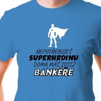 Pánské tričko Tričko Povolání | Tričko Bankéř