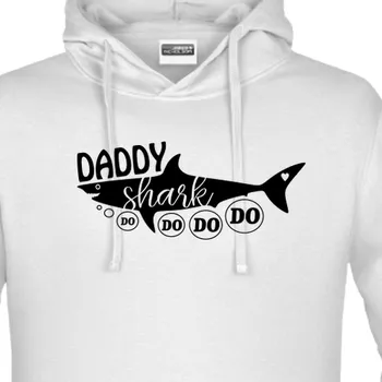 Pánská mikina Mikina Rodinné sety | Mikina Daddy shark