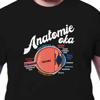 Pánské tričko Tričko Zdravotní sestry | Tričko pro optika Oko