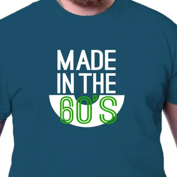 Tričko K narozeninám | Narozeninové tričko Made in the 60's